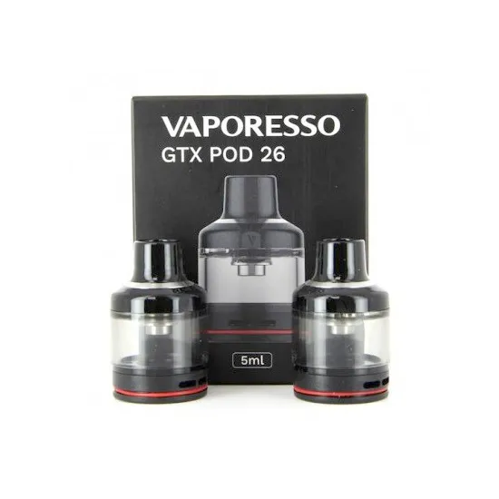 Vaporesso - GTX Pod 26mm 5ml 2pz ( Tank di ricambio )